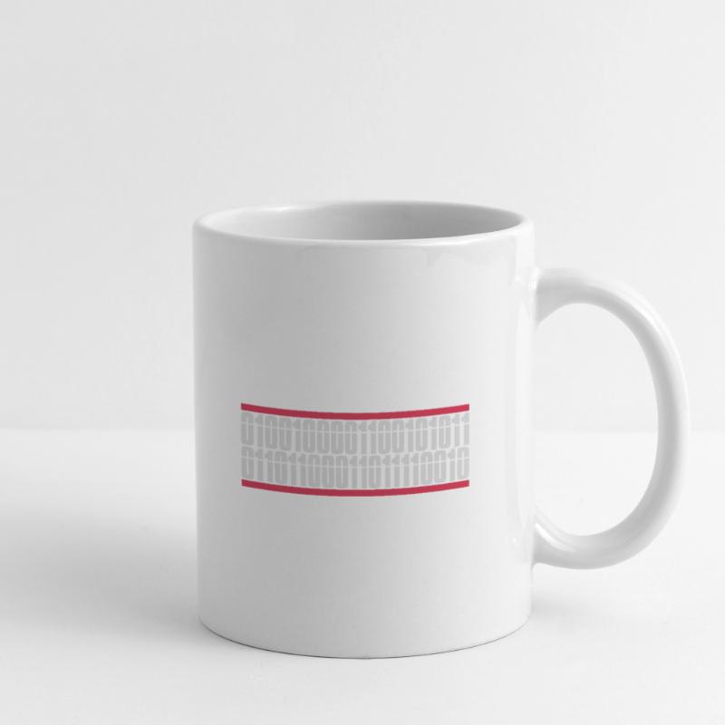 Langage de programme de code binaire Mug blanc