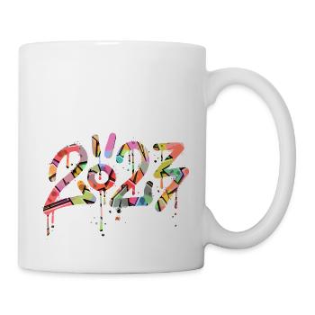 Style graffiti Splash hip hop couleurs peintre 2023 - Mug blanc - blanc - Droite