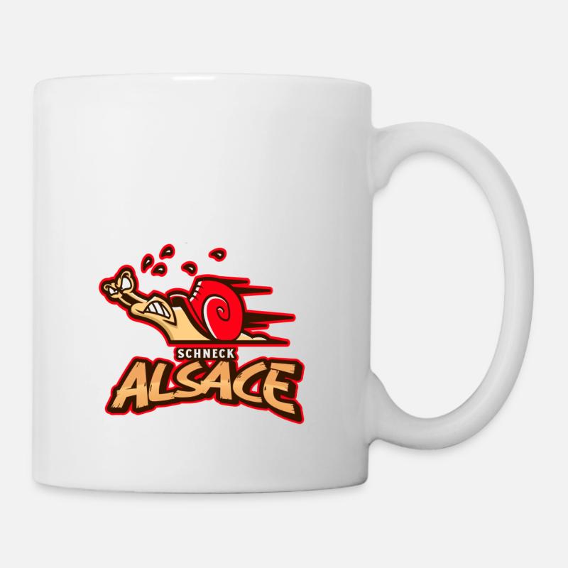 Alsace Schneck - Mug blanc - blanc