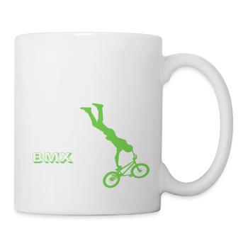 Eat Sleep BMX Repeat - Tasse - Weiß - Rechts