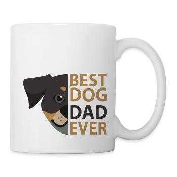 Dog Hund - Tasse - Weiß - Rechts