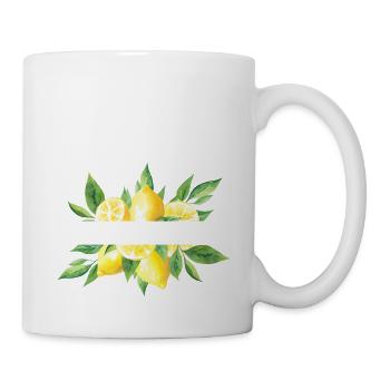 Easy Peasy Zitrone Squeezy - Tasse - Weiß - Rechts