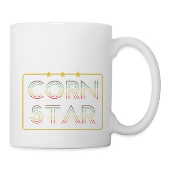 Corn Star Cornhole - Mug blanc - blanc - Droite