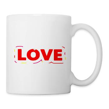 All you need is love - Tasse - Weiß - Rechts