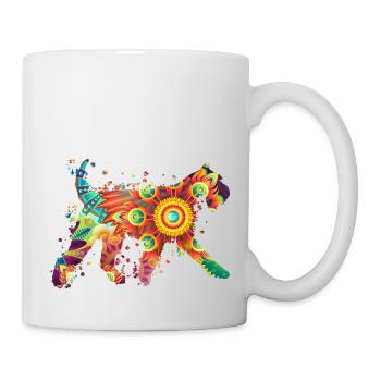 Riesenschnauzer Schnauzer Hund Hundebesitzer Hunde - Tasse - Weiß - Rechts