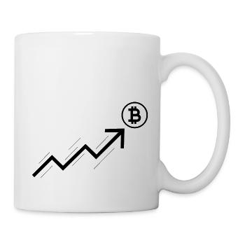 Bitcoin Trading Crypto Stocks - Mug blanc - blanc - Droite