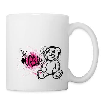 Urban Graffiti Teddy - Mug - white - Right