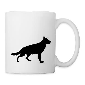 Dog Hund - Mug - white - Right