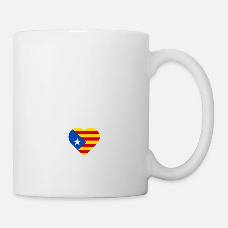 barcelona catalunya - Mug blanc - blanc
