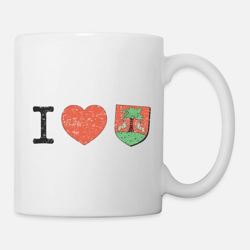 i love Weißgerber Viertel - Mug - white