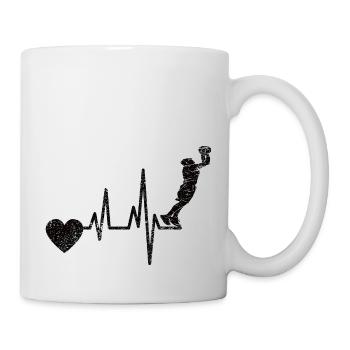 Amateurs de basket-ball Club de basket-ball Joueurs de basket-ball - Mug blanc - blanc - Droite