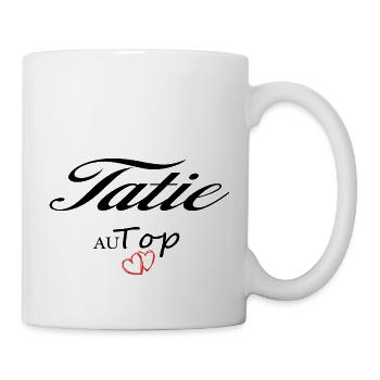Tatie Au Top Idée Cadeau - Mug blanc - blanc - Droite