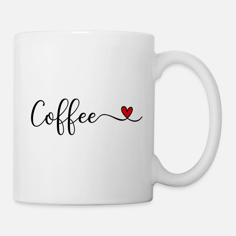 Kaffee - Tasse - Weiß