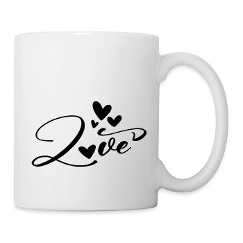 Love Valentine's Day - Mug - white - Right