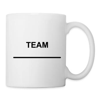 Team with Name Template - Mug - white - Right