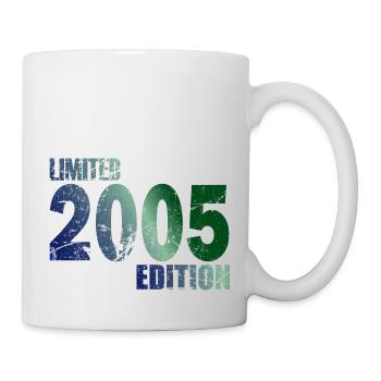 2005 né - fête son 18e anniversaire - adulte - Mug blanc - blanc - Droite