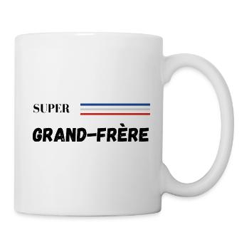 super grand-frère - t-shirt assorti - Mug blanc - blanc - Droite