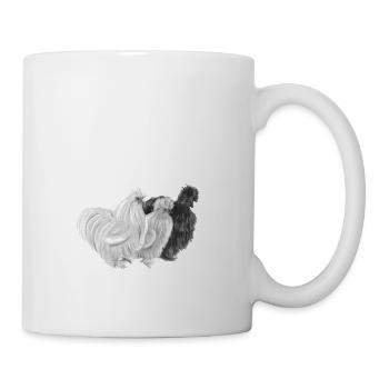 Seidenhühner Expertin Seidenhuhn Züchter Geschenk - Tasse - Weiß - Rechts