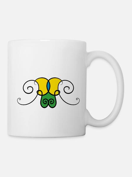 Engel des Lichts - Tasse - Weiß