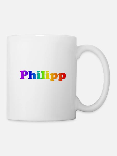 Philipp - Tasse - Weiß