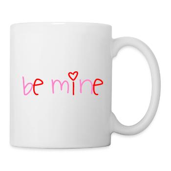 Be Mine Heart - Mug - white - Right