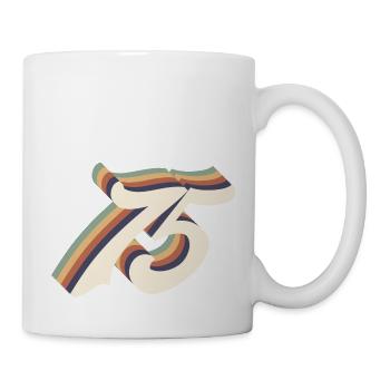Vintage 75th anniversary - Mug - white - Right