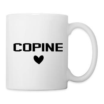 Copine Coeur - Mug blanc - blanc - Droite