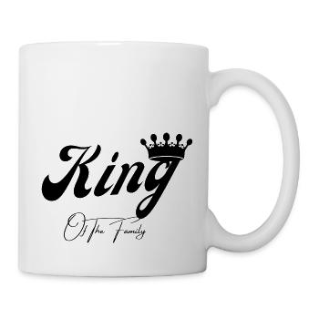 King of the Family - matching t-shirt - Mug - white - Right