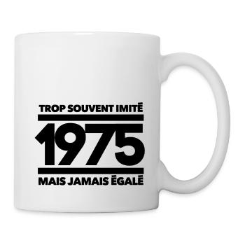 trop souvent imité mais jamais égalé cadeau - Mug blanc - blanc - Droite