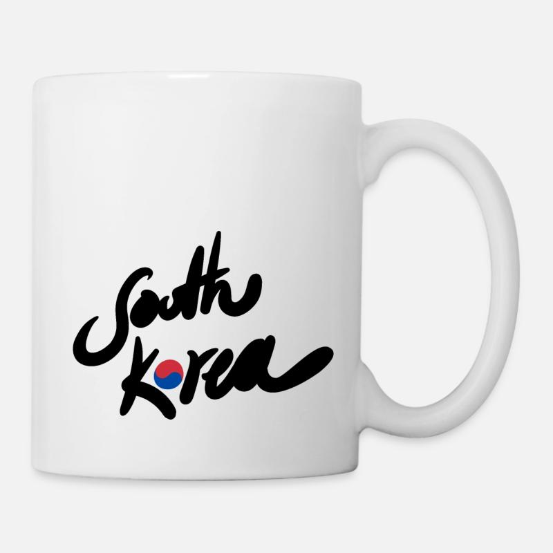 Corée du Sud - Mug blanc - blanc