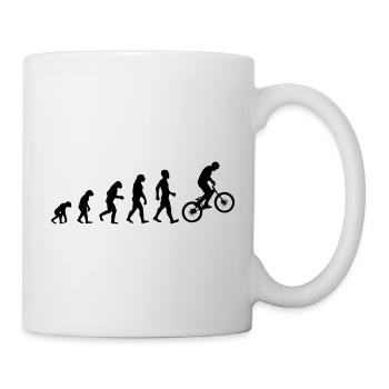 Vélo BMX Evolution - Mug blanc - blanc - Droite