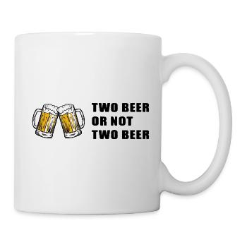 Beer Beer Wine Vino Party - Mug - white - Right