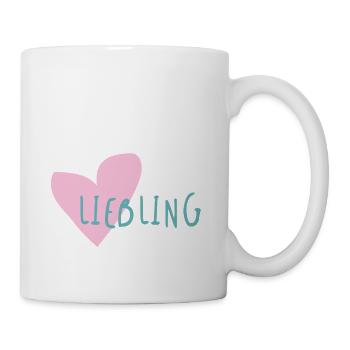 Liebling - Herz - Tasse - Weiß - Rechts