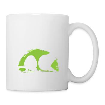 Was ist besser als ein Biber? Zwei Biber - Tasse - Weiß - Rechts