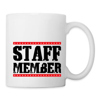 Staff Member - Mug - white - Right