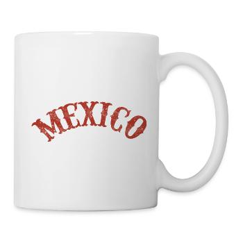 Mexiko - Tasse - Weiß - Rechts