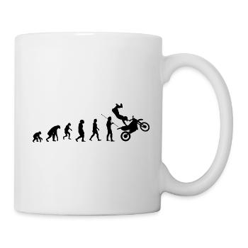 Motocross Evolution black - Tasse - Weiß - Rechts
