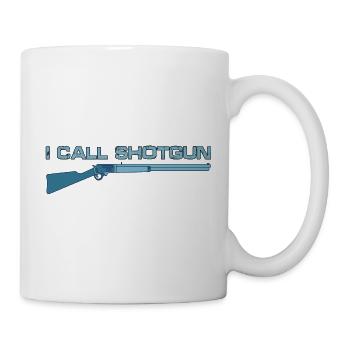 I Call Shotgun 12 - Mug - white - Right