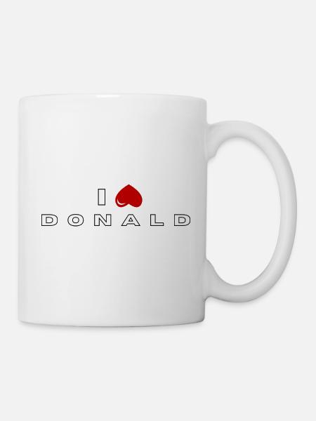 I hate Donald - Mug - white