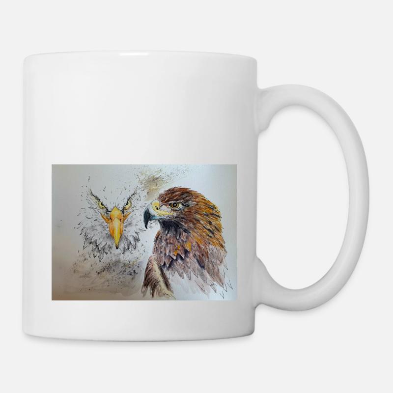 Adler - Tasse - Weiß