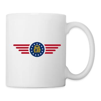 Georgia USA - Tasse - Weiß - Rechts
