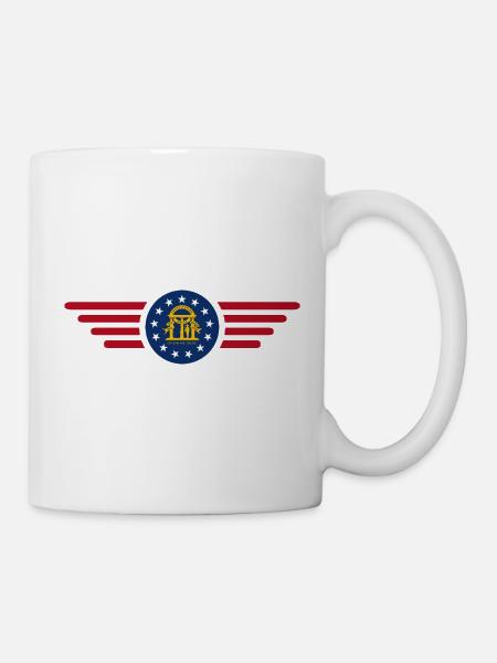 Georgia USA - Tasse - Weiß