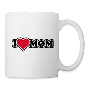 I love mom - Mug - white - Right