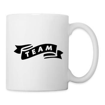 team - Tasse - Weiß - Rechts