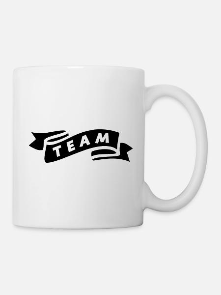 team - Tasse - Weiß