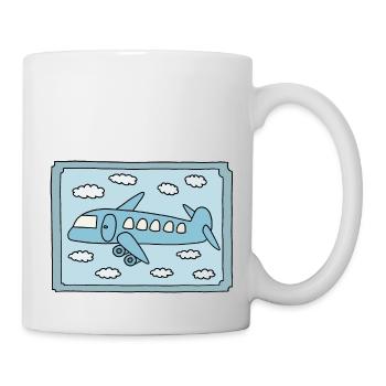 Airplane Design - Mug - white - Right