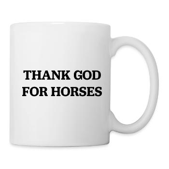 Horses - Mug - white - Right