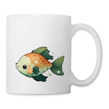 Carp for children - Mug - white - Right