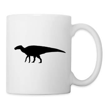 dino - Mug blanc - blanc - Droite