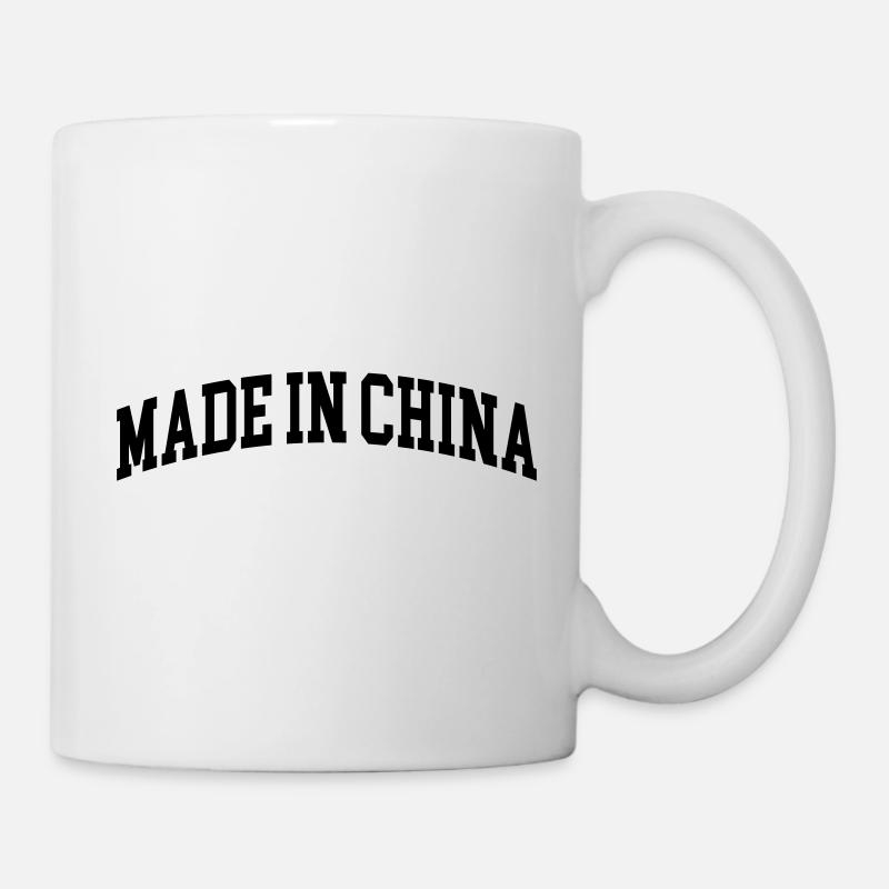 Made in China - Tasse - Weiß